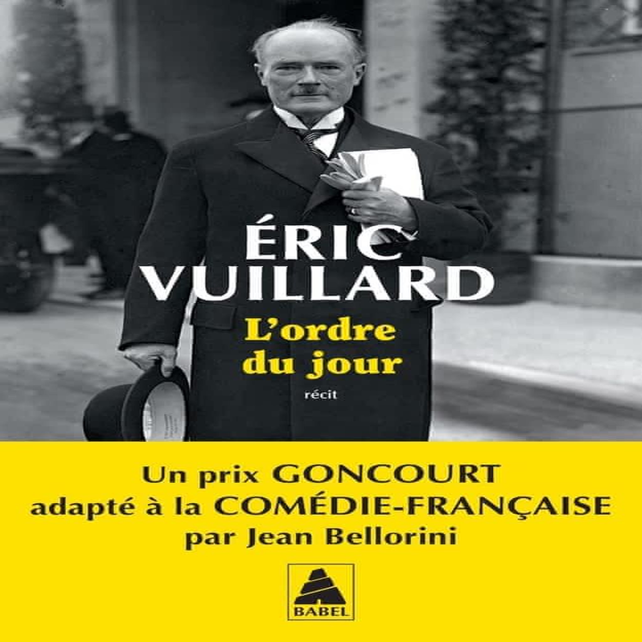 L'ORDRE DU JOUR, Vuillard Eric
