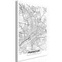 Voir la diapositive 1 : Paris Prix Tableau Imprimé  Map of Frankfurt