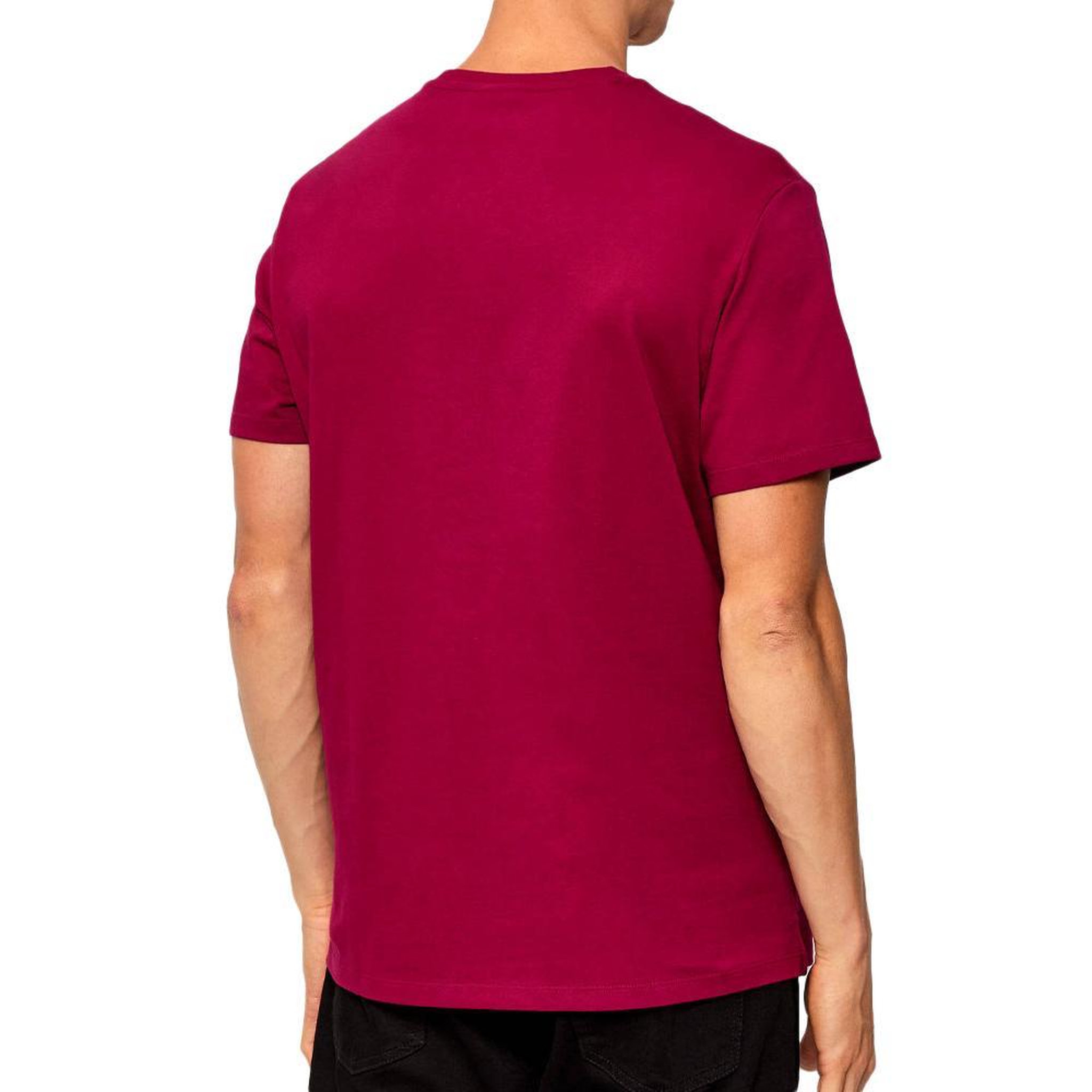 Voir la diapositive 2 : CALVIN KLEIN JEANS T Shirt  Framboise Homme Calvin Klein Jeans Classic