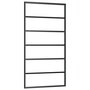 Voir la diapositive 5 : VIDAXL Porte coulissante kit de quincaillerie noir 102x205cm verre ESG