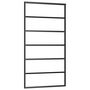 Voir la diapositive 5 : VIDAXL Porte coulissante kit de quincaillerie noir 102x205cm verre ESG