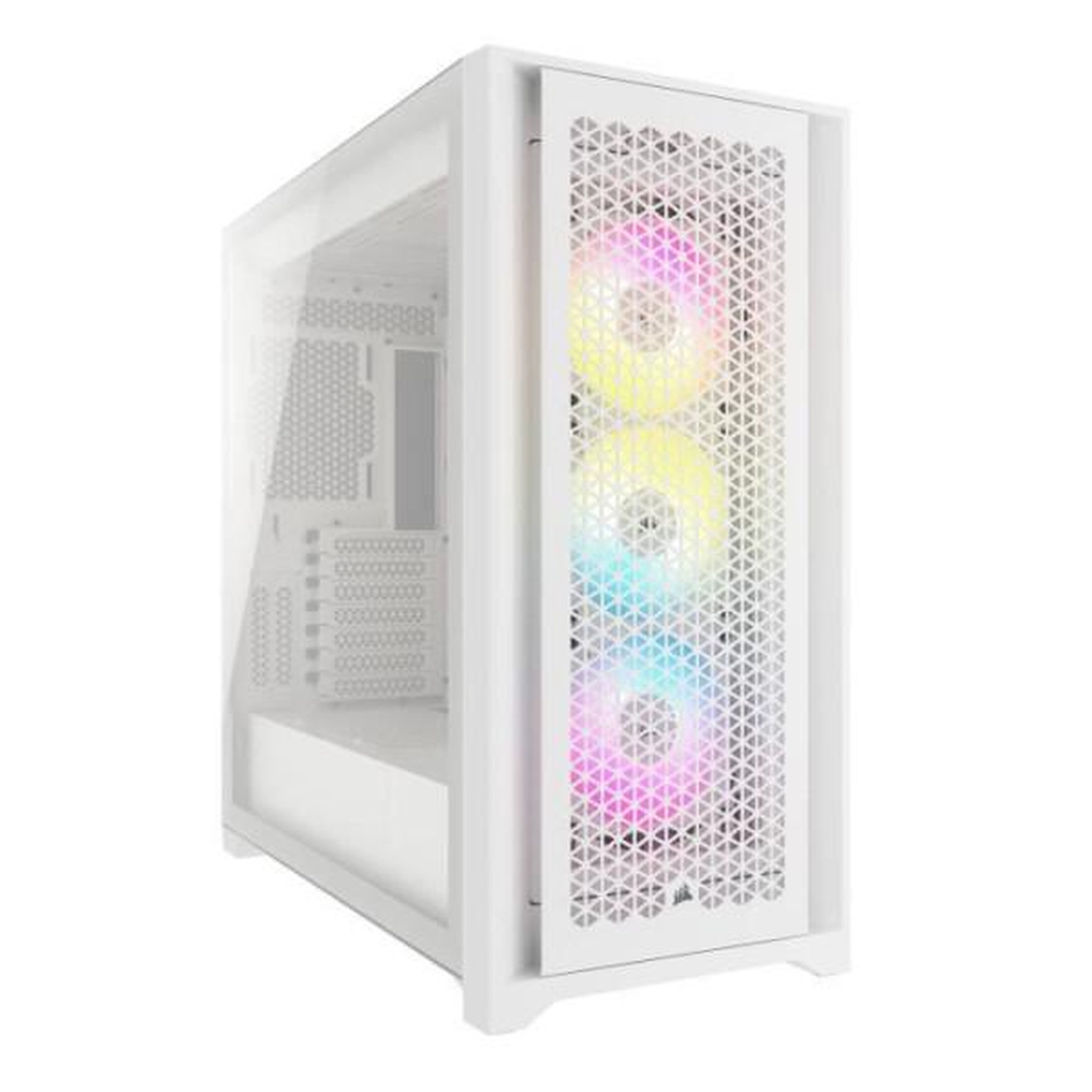 Corsair Boîtier PC - CORSAIR - FRAME 5000D RS ARGB Airflow - Moyen-tour - Blanc - CC-9011310-WW