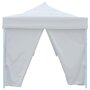 Voir la diapositive 5 : VIDAXL Tente de reception escamotable avec 8 parois 3 x 9 m Blanc