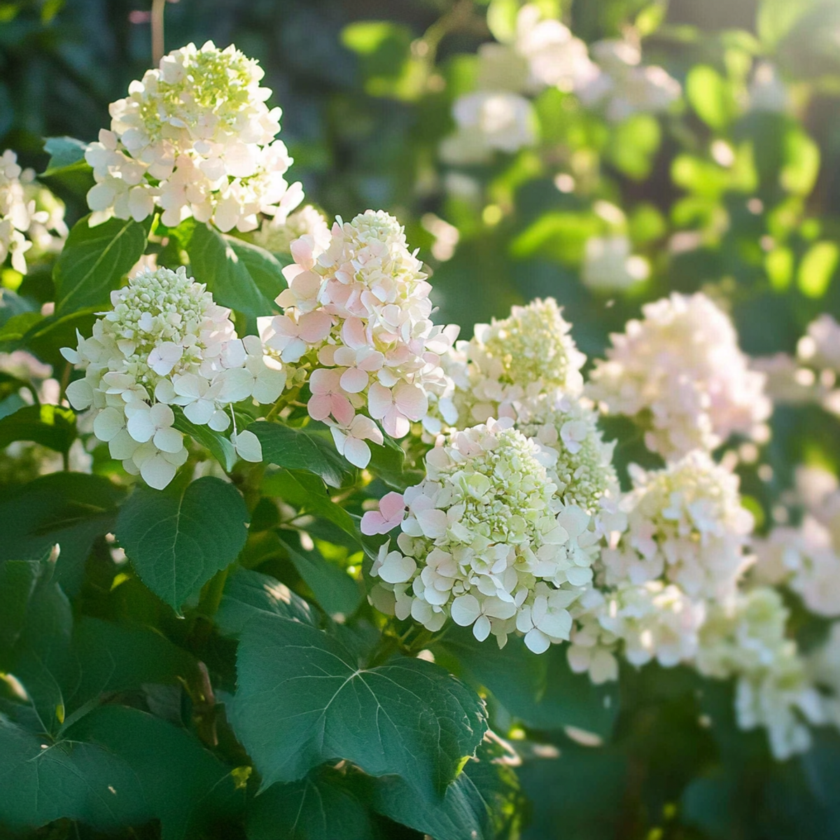 PLANT IN A BOX Hortensia - Set de 3 - Hydrangea paniculata 'Phantom' - Hauteur 25-40cm - ⌀9cm