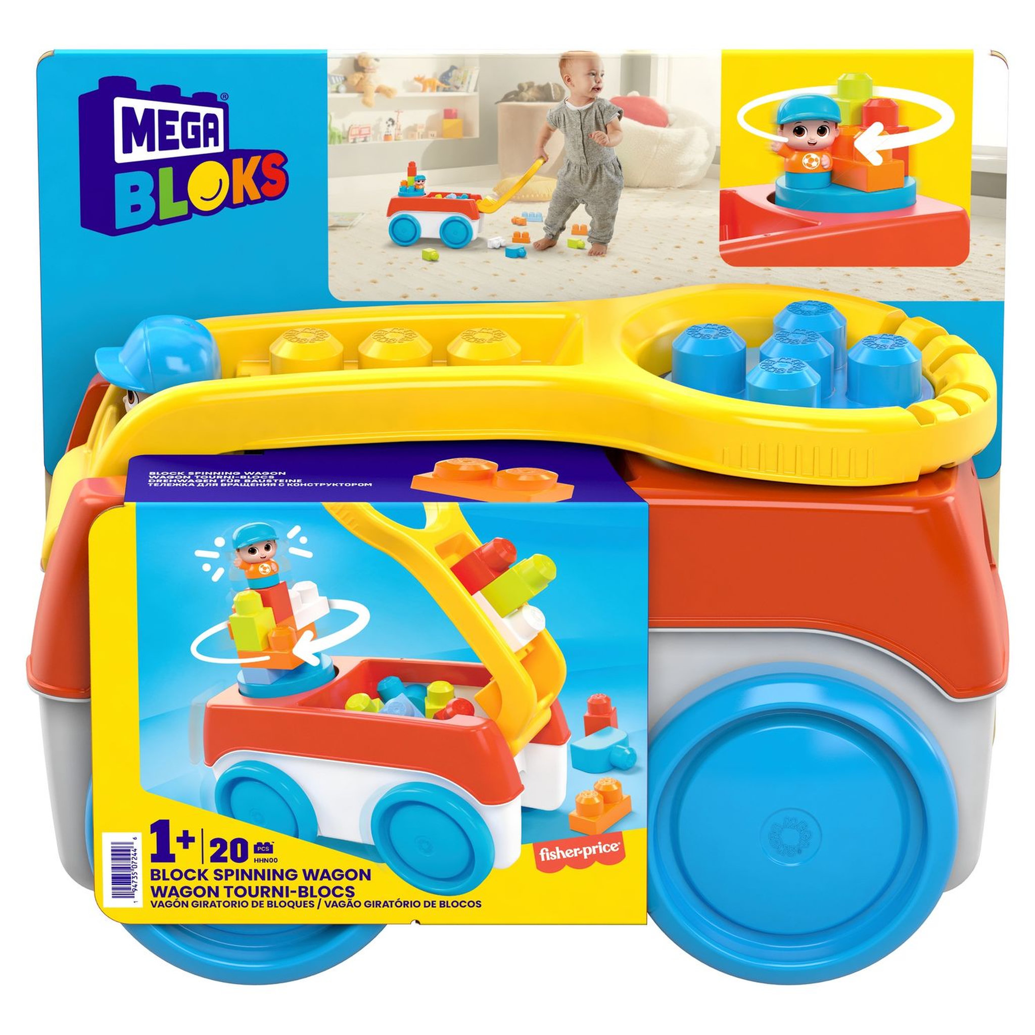 Voir la diapositive 2 : MATTEL Tourni Wagon 