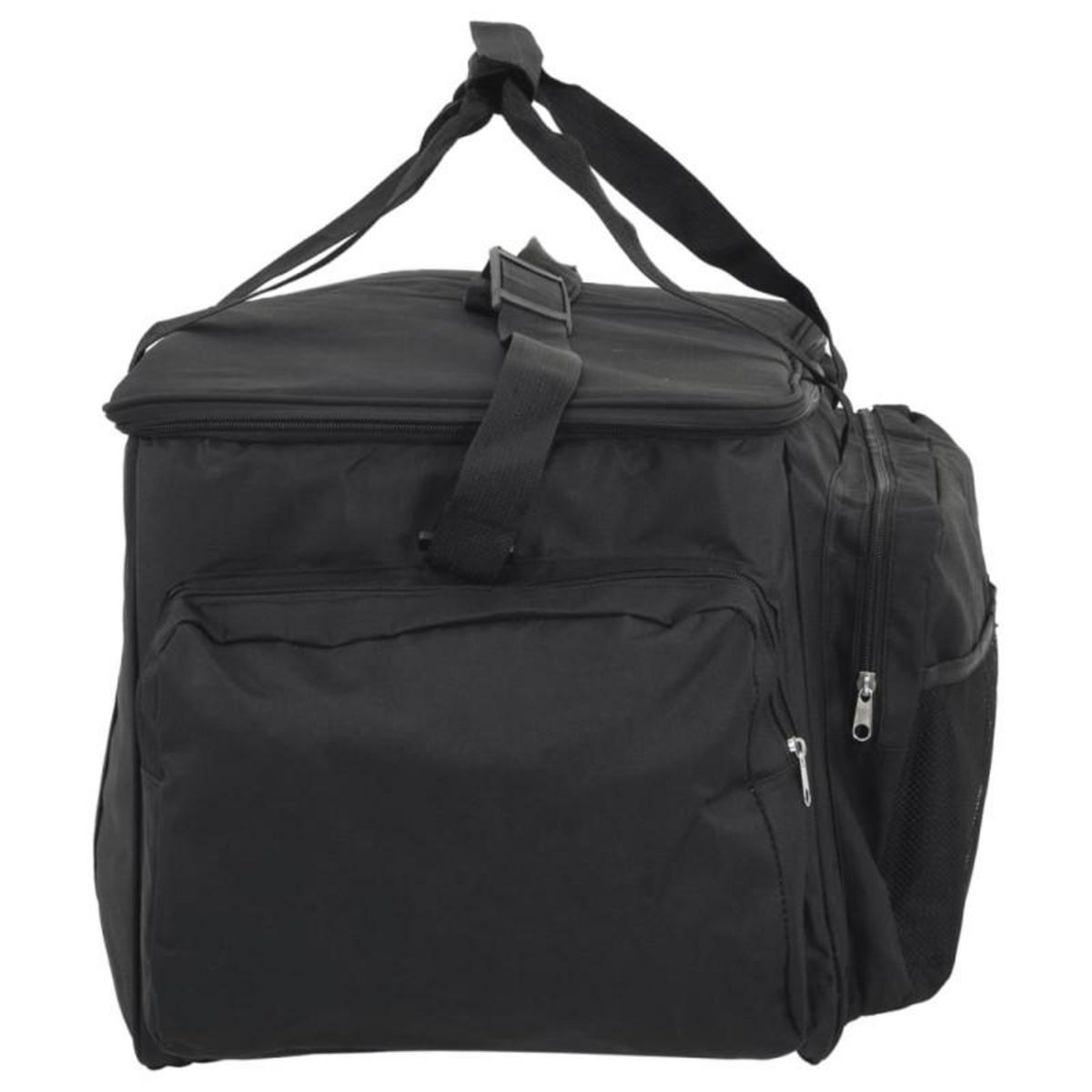 VIDAXL Sac de pêche imperméable noir tissu oxford