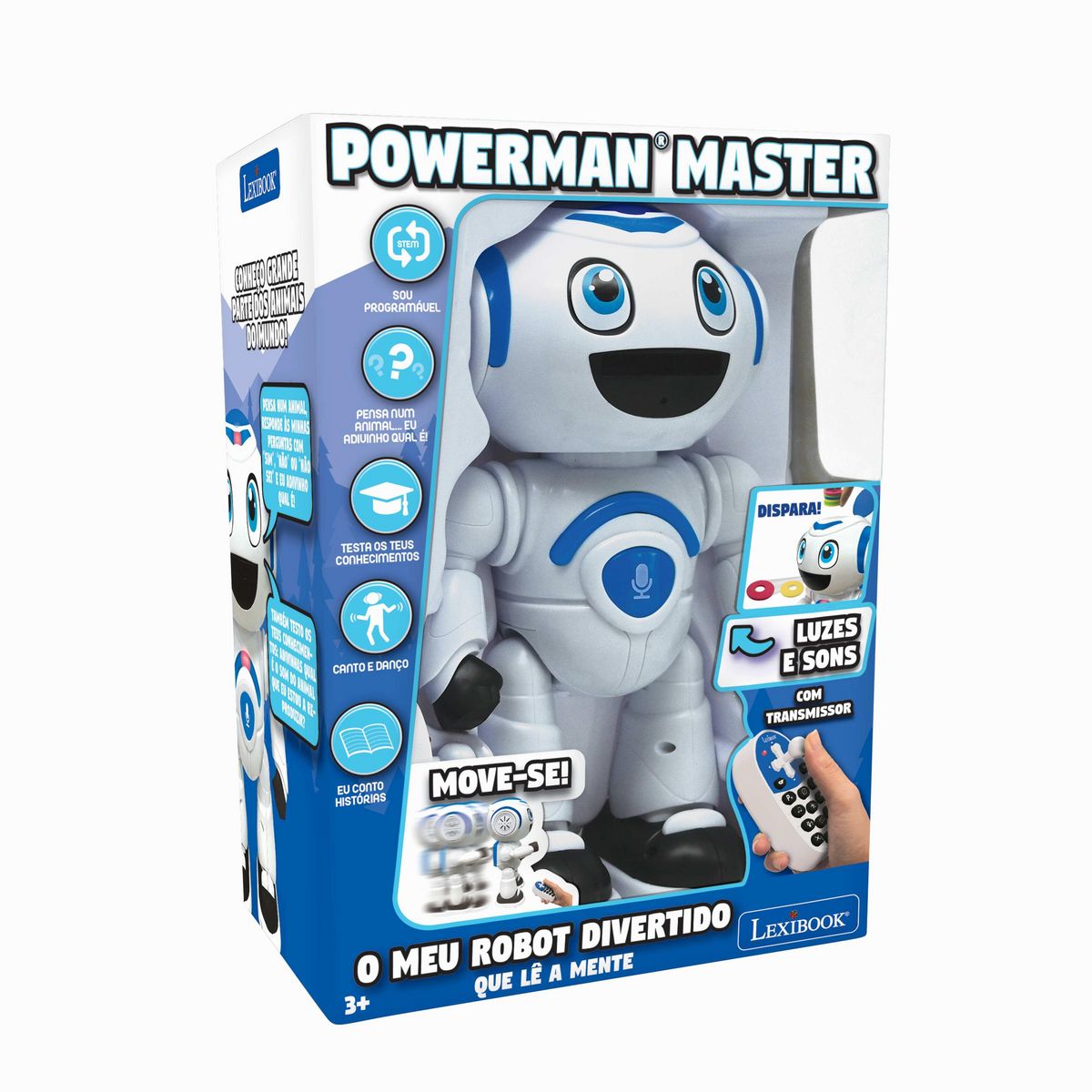 Lexibook POWERMAN MASTER Robot Programmable  (Portugais)