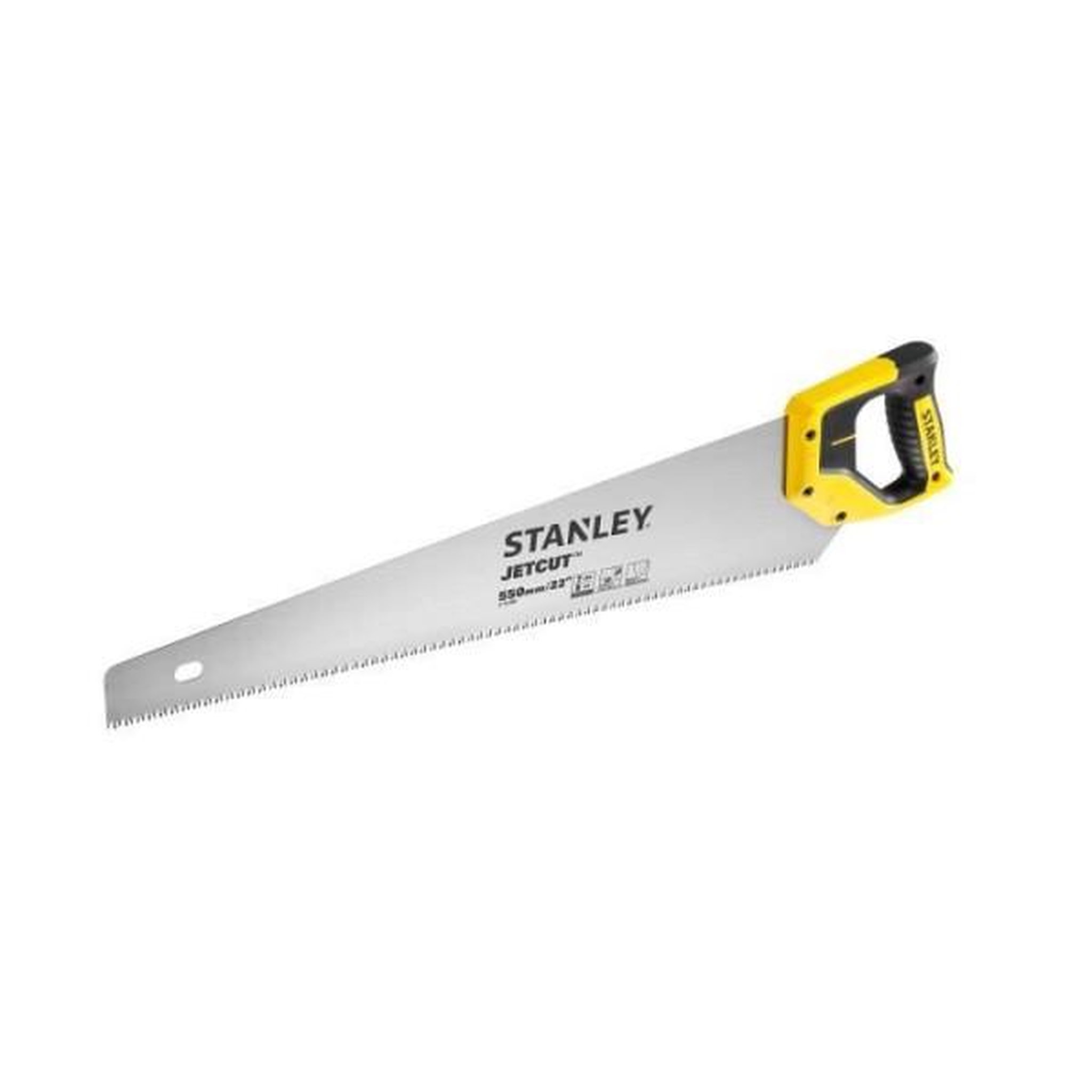Voir la diapositive 3 : Stanley Scie égoine a bois Jetcut coupe STANLEY - 2-15-289 - 550 mm