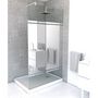 Voir la diapositive 1 : Aurlane Paroi de douche Parma Miroir - 120 x 200 