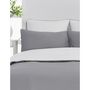Voir la diapositive 3 : Sensei Maison Lot de 2 taies d'oreiller bicolores en percale coton DOZMARY