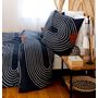 Voir la diapositive 3 : Home collection Parure housse de couette 100% coton 57fils cuts