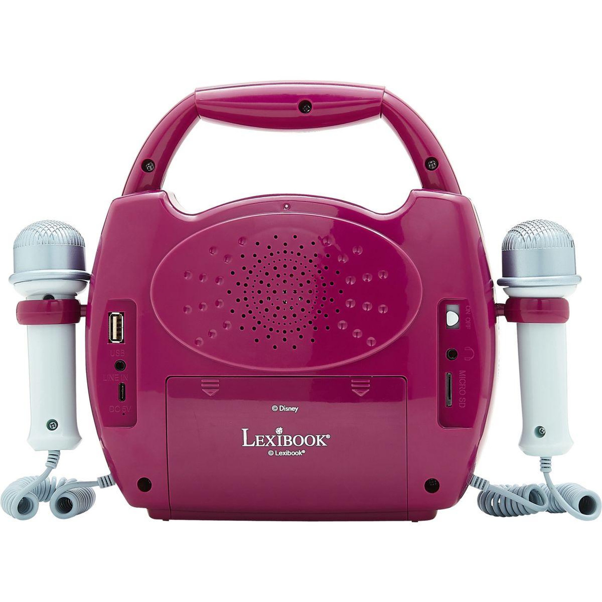 Voir la diapositive 4 : Lexibook Karaoké Bluetooth La Reine des Neiges