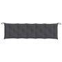 Voir la diapositive 4 : VIDAXL Coussin de banc de jardin anthracite melange 180x50x7 cm tissu