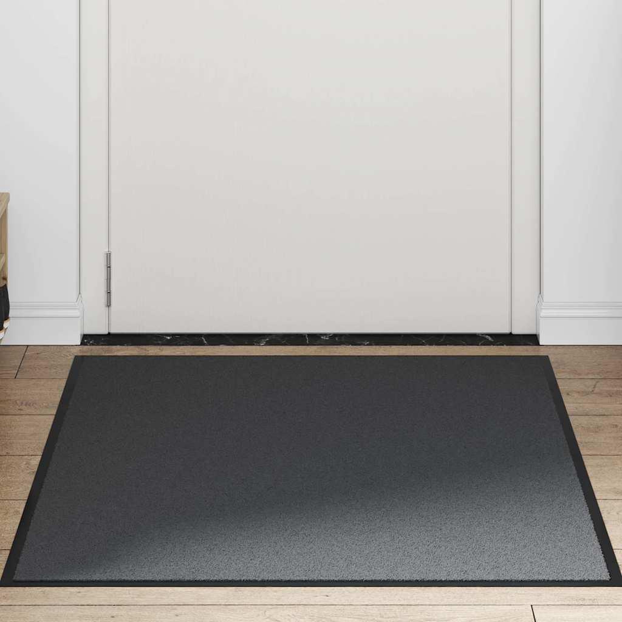Voir la diapositive 3 : VIDAXL Paillasson anthracite 90x120 cm