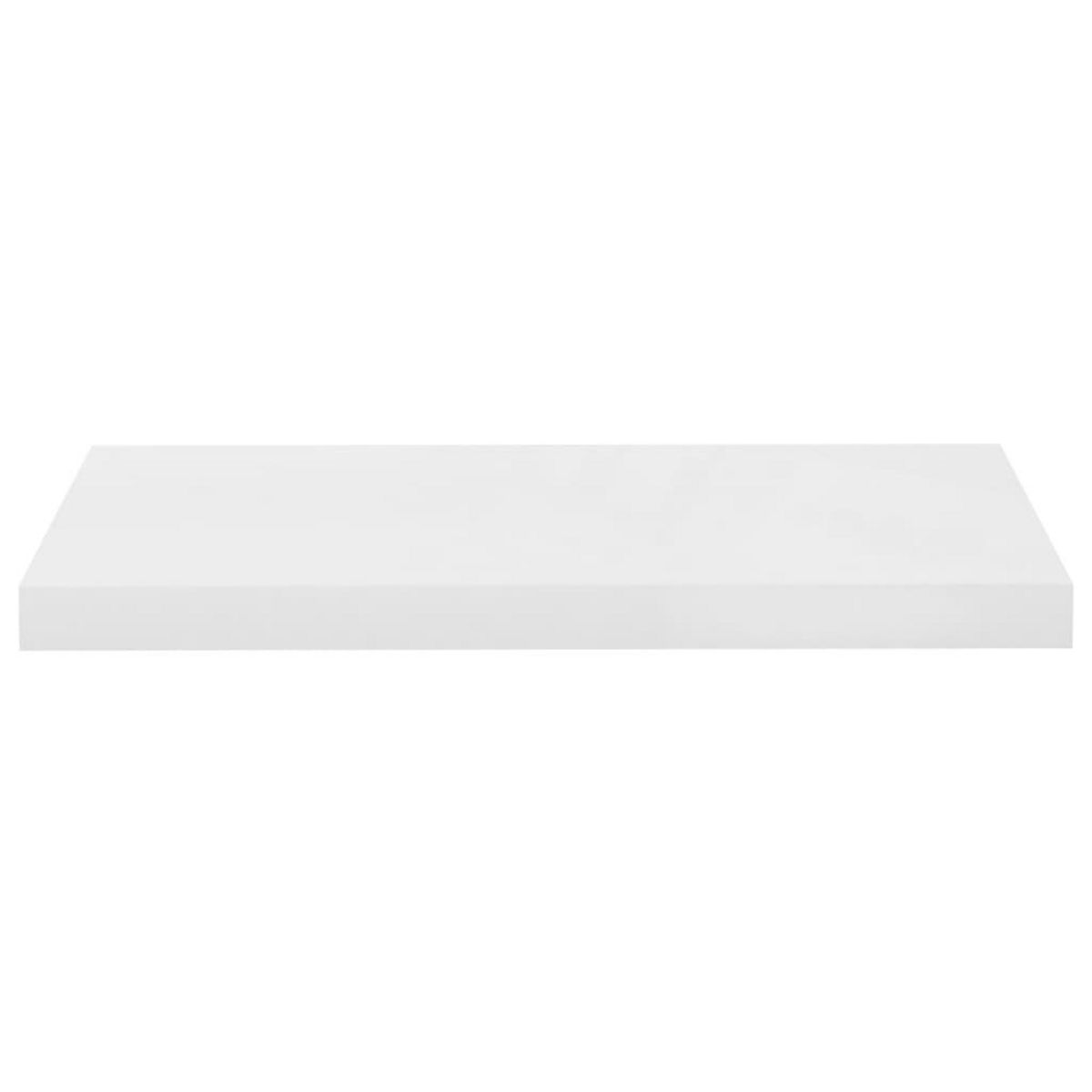 VIDAXL Etagere murale flottante Blanc brillant 60x23,5x3,8 cm MDF