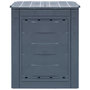 Voir la diapositive 3 : VIDAXL Composteurs de jardin 2 pcs Gris 60x60x73 cm 520 L
