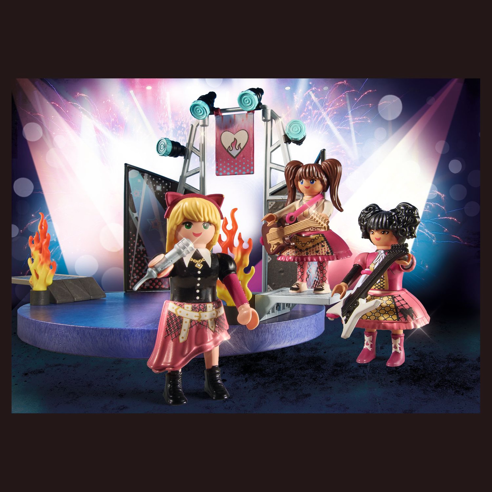 Voir la diapositive 3 : PLAYMOBIL 71042 Groupe de Rock