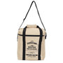 Voir la diapositive 2 : Paris Prix Lunch Bag Fraicheur Isotherme  Effet Jute  30cm Beige