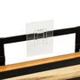 Voir la diapositive 3 : FIVE Serviteur de Douche en Bois  Blackacia  30cm Noir