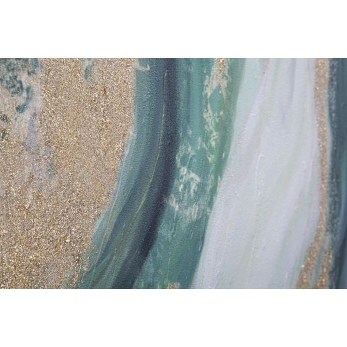 Paris Prix Toile Peinture Déco  Greenery  80x100cm Multicolore