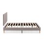 Voir la diapositive 4 : VS VENTA-STOCK Sommier + tête de lit Eris 160x200 cm Gris clair