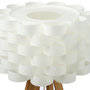 Voir la diapositive 2 : ATMOSPHERA Lampe à Poser Bambou  Moki  55cm Blanc