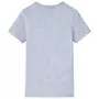 VIDAXL T-shirt enfants gris 92
