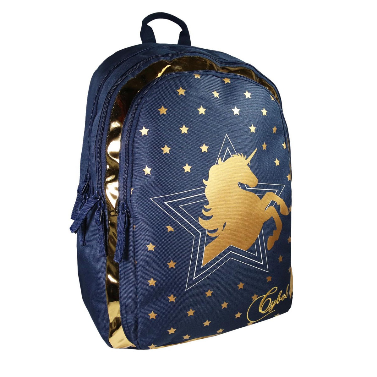 Bagtrotter Sac à dos Cybel  bleu marine 2 compartiments – bagtrotter