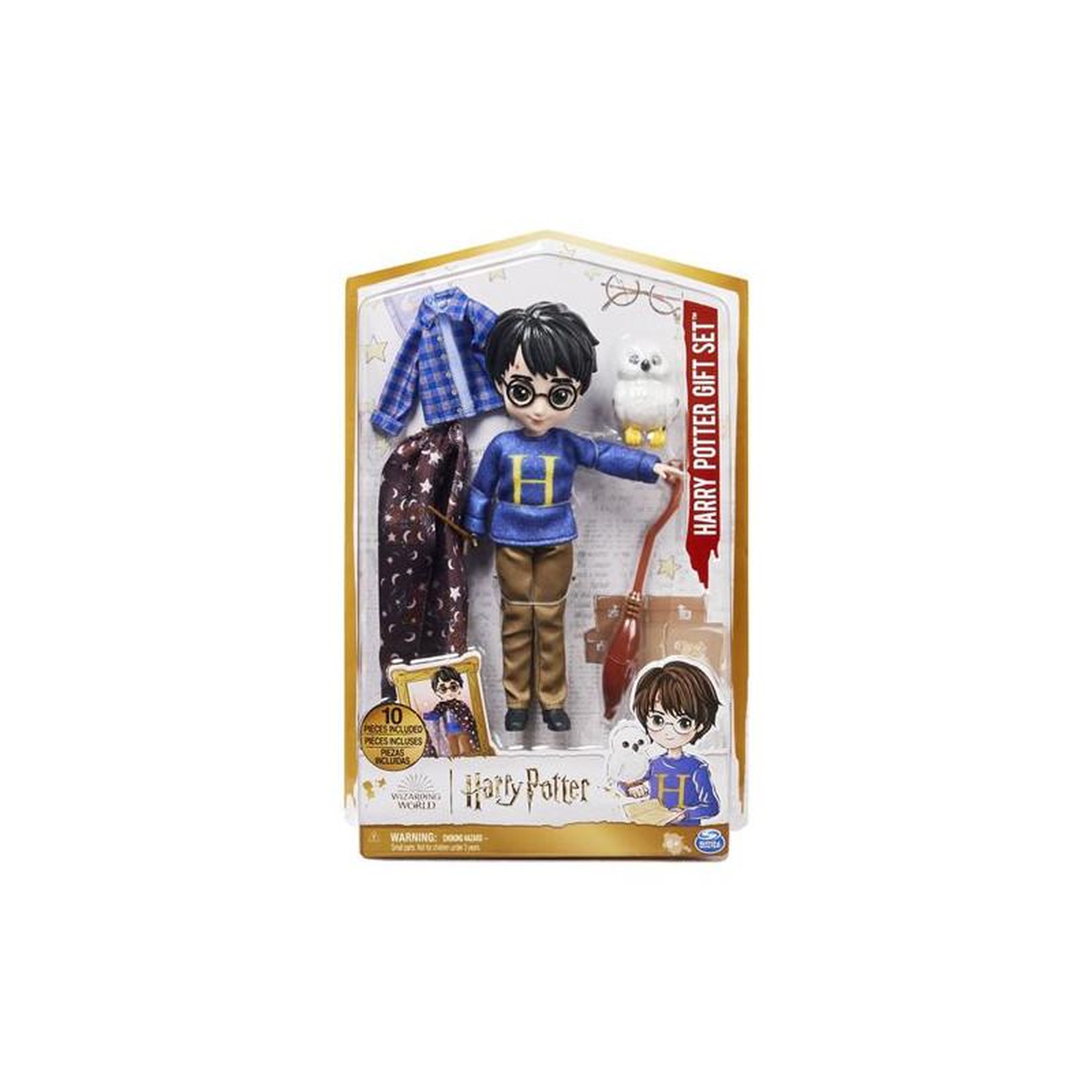 HARRY POTTER Coffret Poupée 20 cm avec accessoires Harry Potter Wizarding World