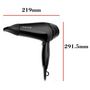 Voir la diapositive 6 : REMINGTON REMINGTON Seche-cheveux Thermacare PRO 2200 2200 W Noir