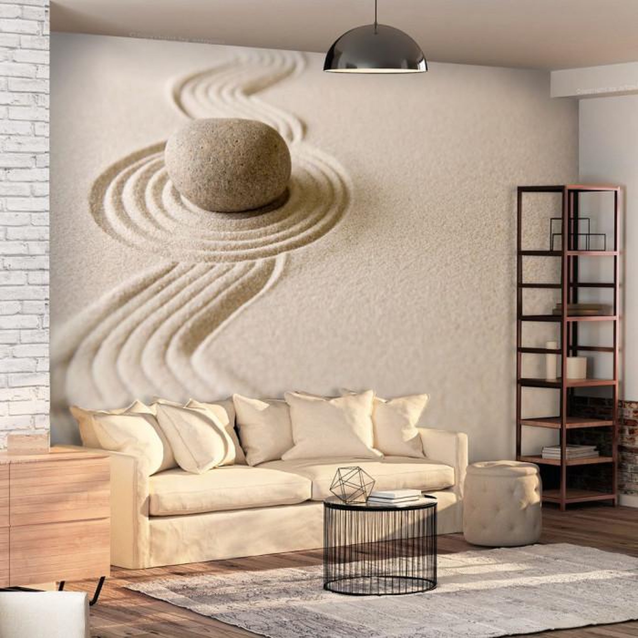 Paris Prix Papier Peint  Zen : Balance. Coloris disponibles : Multicolore