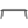 Voir la diapositive 3 : VIDAXL Table basse de jardin anthracite 110x55x35 cm acier