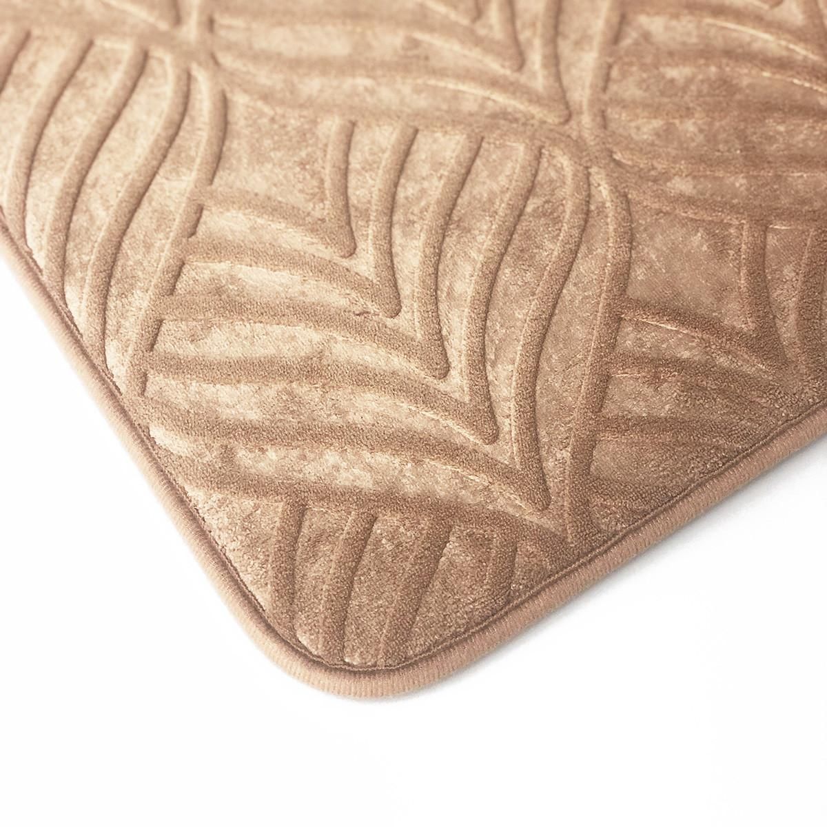 GUY LEVASSEUR Tapis de bain texturé mémoire de forme 50x80cm