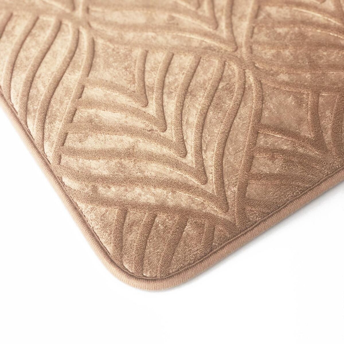 GUY LEVASSEUR Tapis de bain texturé mémoire de forme 50x80cm