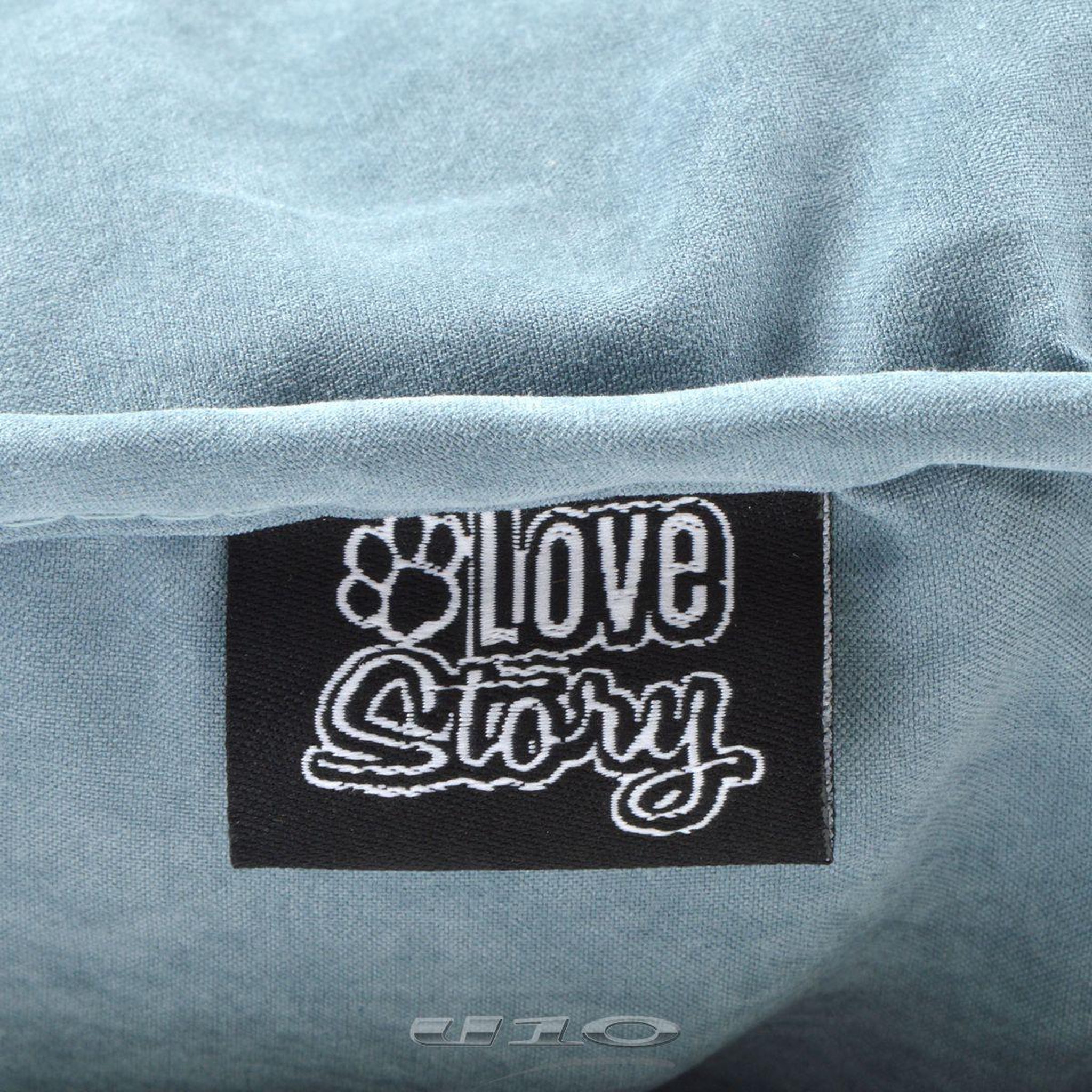 Voir la diapositive 2 : LOVE STORY Coussin pour chien & chat  softy  77cm gris
