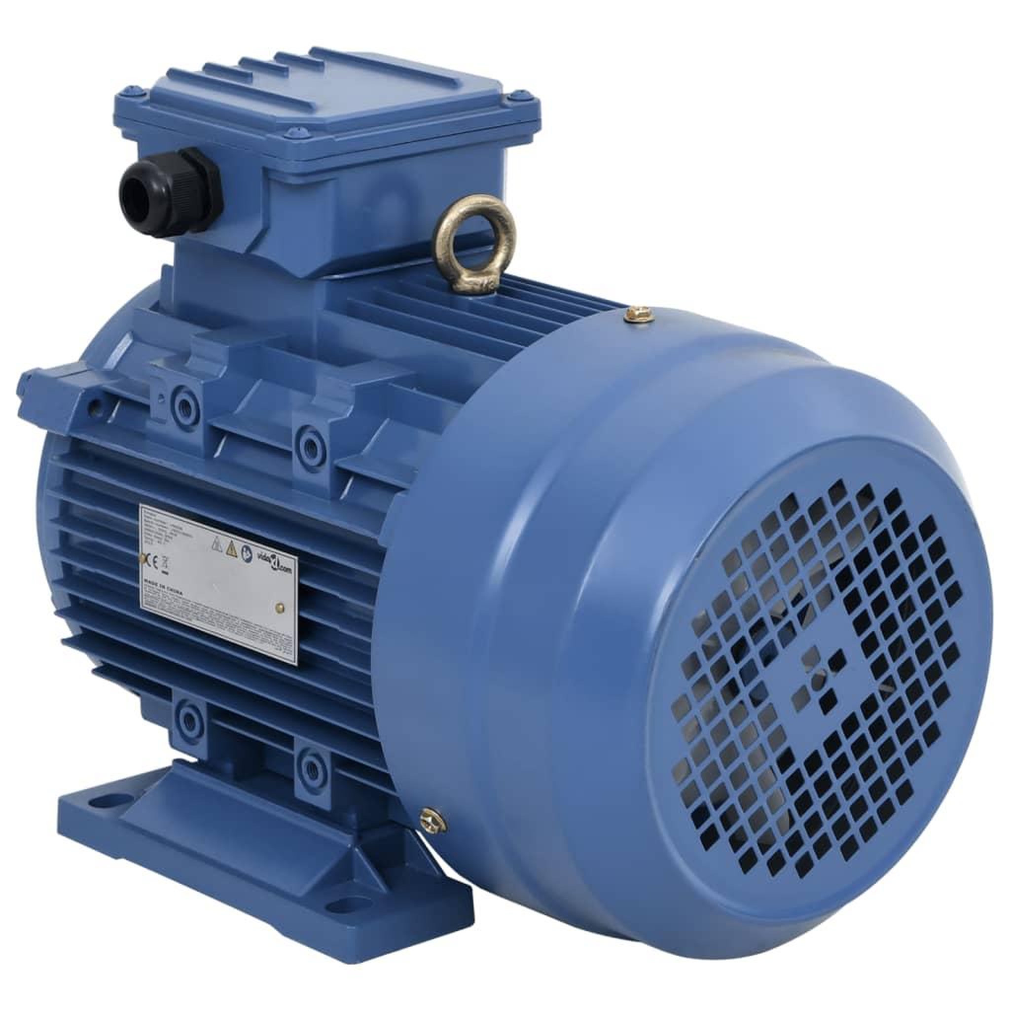 Voir la diapositive 1 : VIDAXL Moteur electrique triphase Aluminium 3kW/4 CH 2840 tr/min
