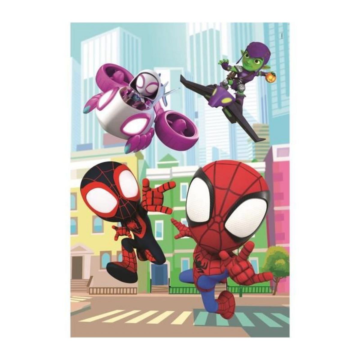 CLEMENTONI CLEMENTONI - 60 pieces Maxi - Spidey et ses amis extraordinaires