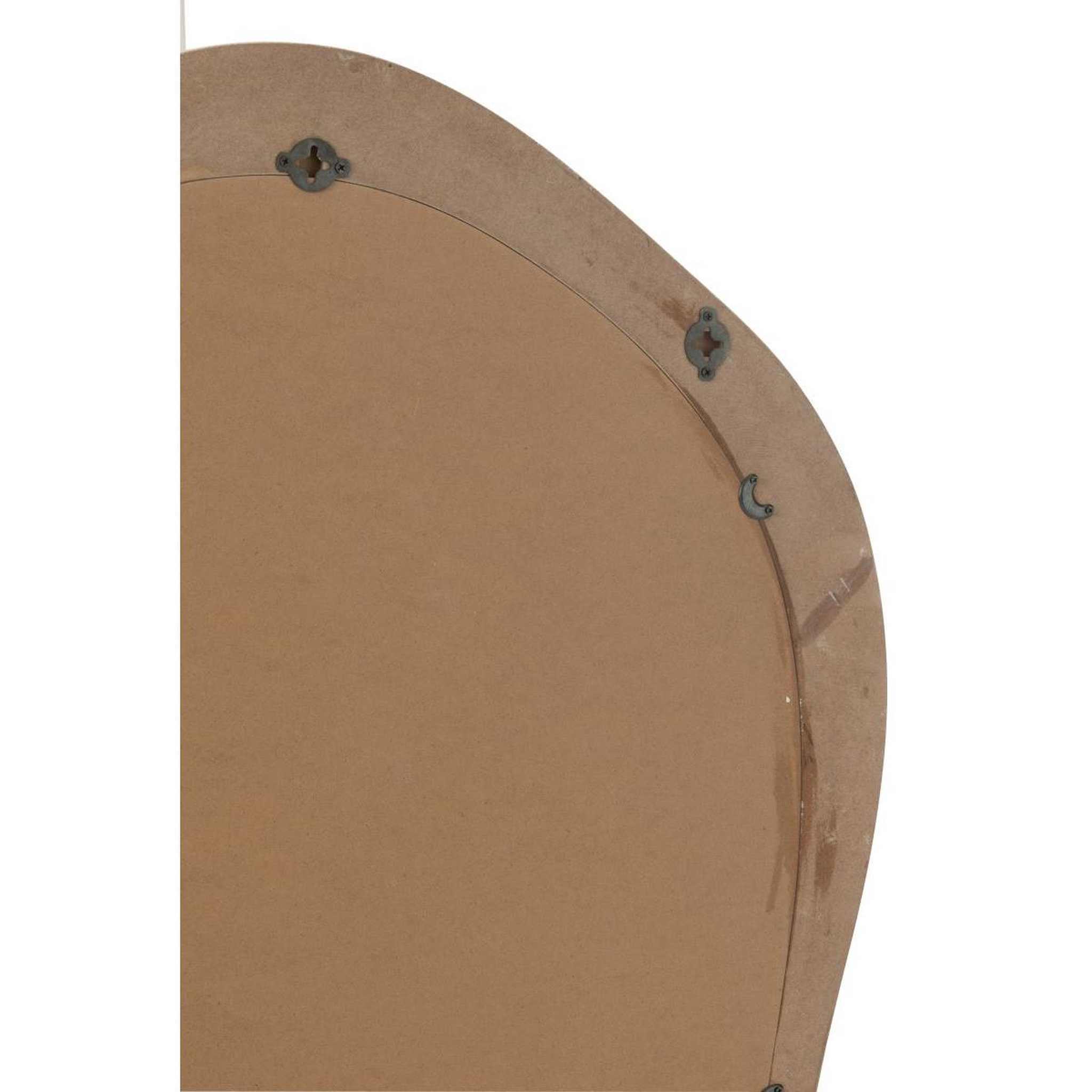 Voir la diapositive 3 : J-LINE Miroir Mural Design  Moderna  120cm Blanc