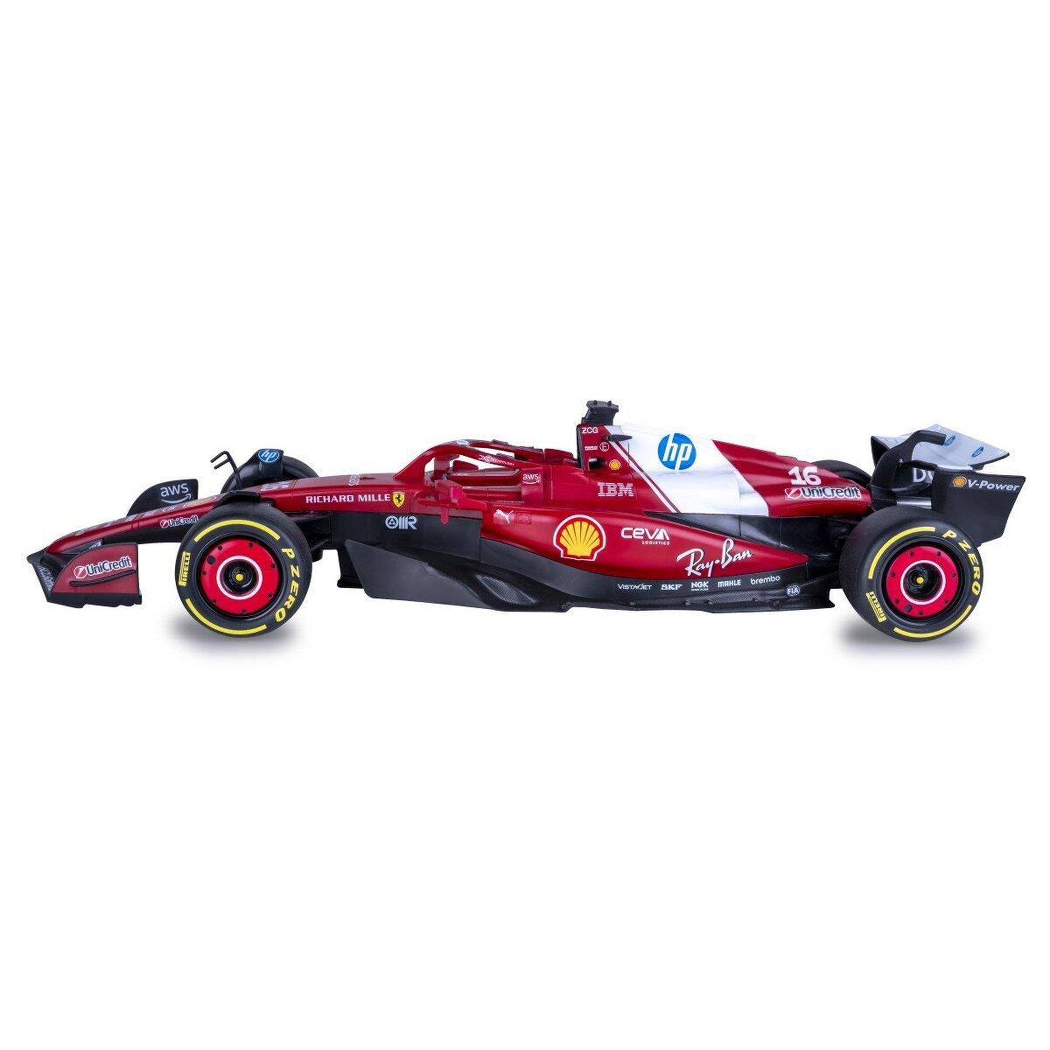 Voir la diapositive 2 : Jamara Voiture télécommandée ferrari sf-25 1:12 rouge 2,4ghz