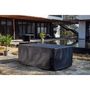 Voir la diapositive 6 : CONCEPT USINE Miami 10 marron-blanc + housse de protection MIAMI
