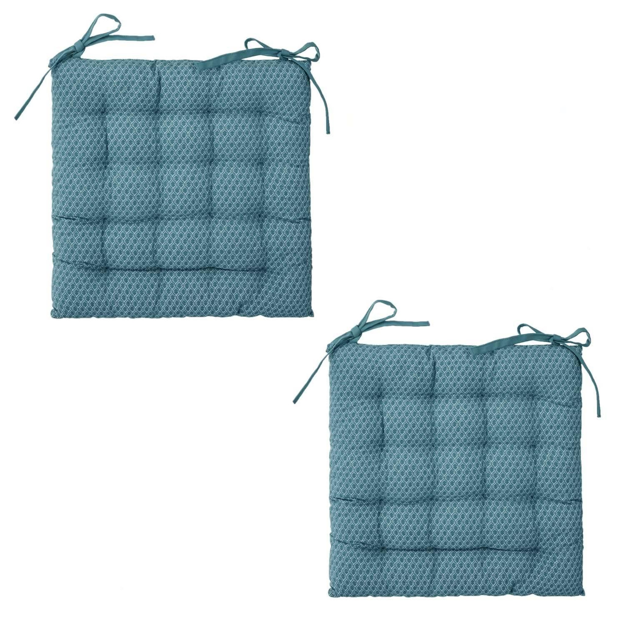 Voir la diapositive 1 : TOILINUX Lot de 2 galettes de chaise otto