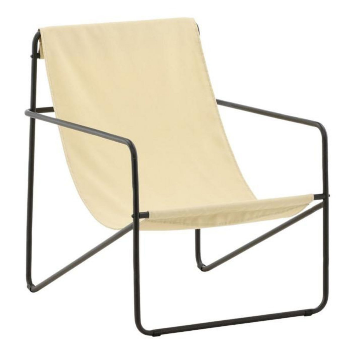 Paris Prix Fauteuil Design  Vernon  87cm Beige
