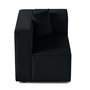 Voir la diapositive 1 : LISA DESIGN Arty - module d'assise gauche - en velours côtelé