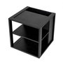 Voir la diapositive 3 : Paris Prix Table d'Appoint Design  Cuben  50cm Noir