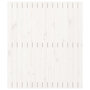 Voir la diapositive 4 : VIDAXL Tete de lit murale Blanc 95,5x3x110 cm Bois massif de pin