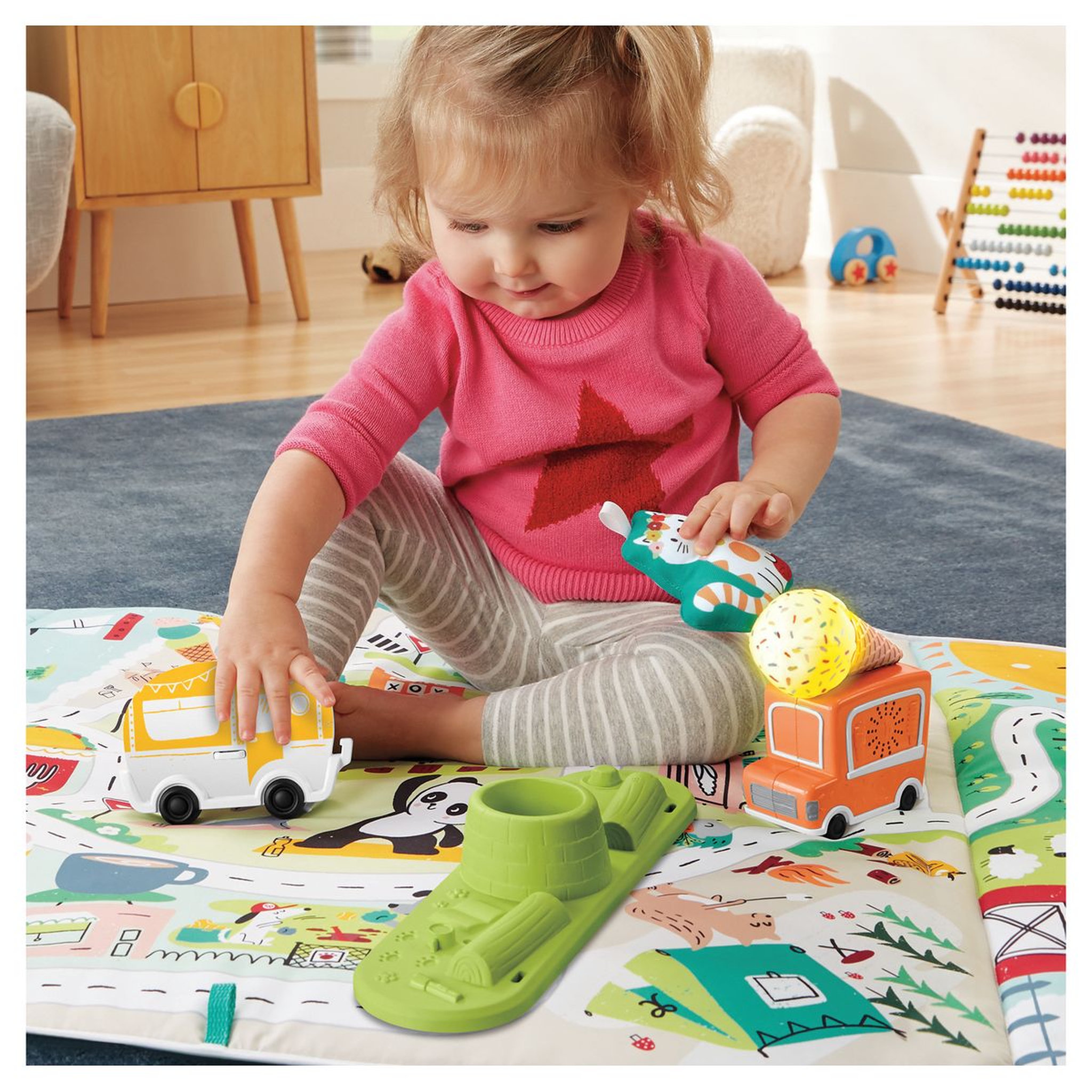 Voir la diapositive 6 : Fisher price Mon tapis découvertes évolutif
