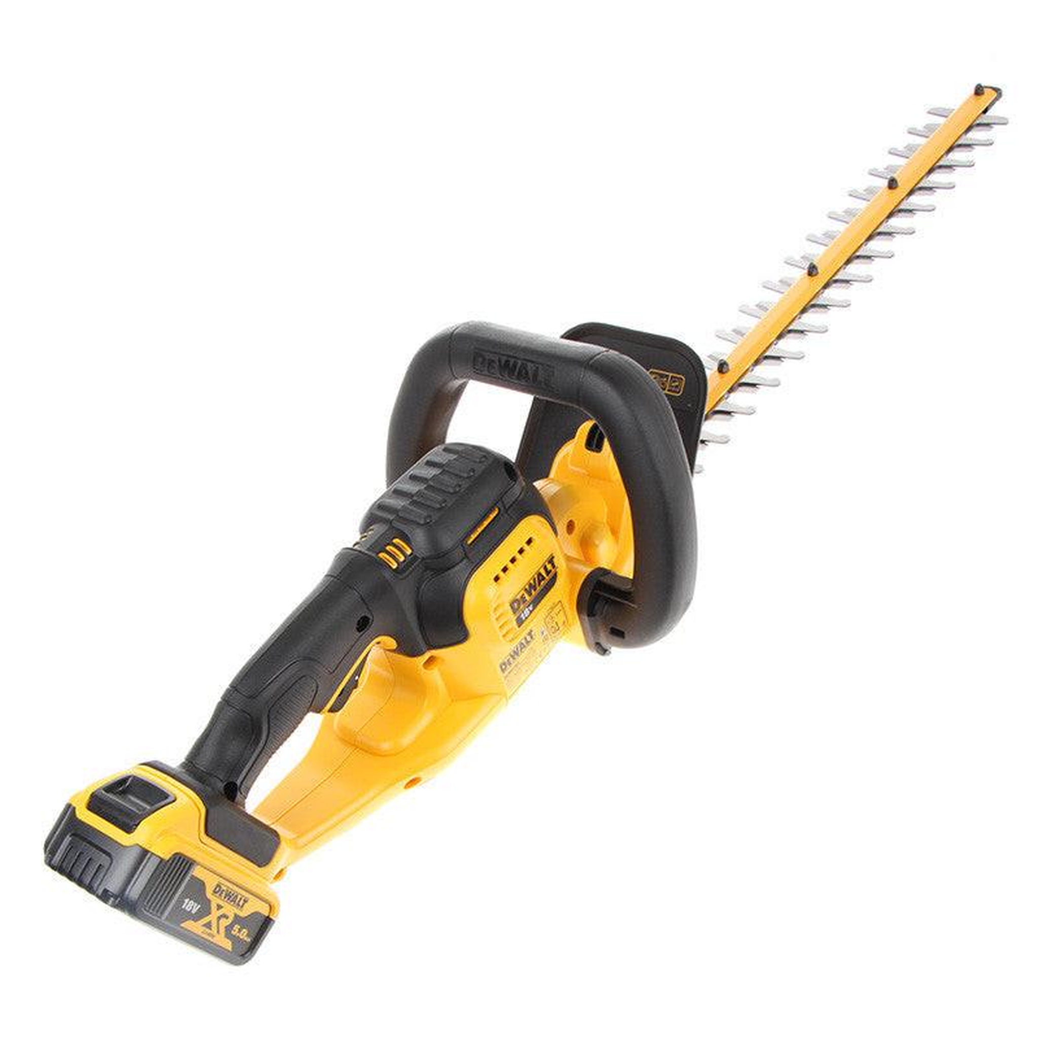 Voir la diapositive 2 : Dewalt Taille-haie 18V DEWALT DCMHT563P1-QW avec une batterie 5,0 Ah