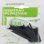 CENTRALE BRICO Jeu de 10 Couteaux adaptable FLYMO Remplace origine: 5138469-80/3, 5138469-00/1