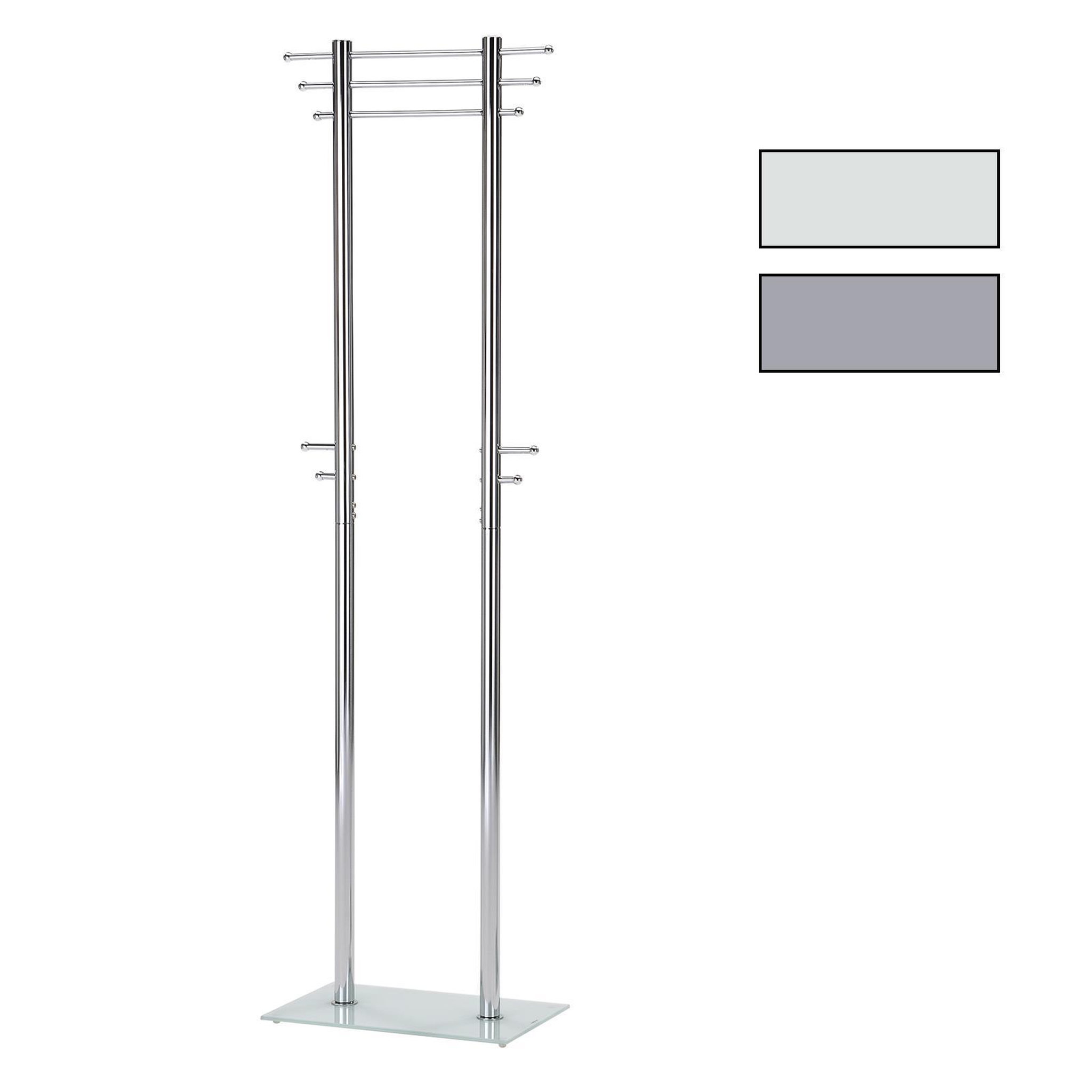 IDIMEX Porte-manteaux TARIS, en métal. Coloris disponibles : Gris