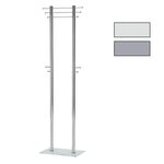 IDIMEX Porte-manteaux TARIS, en métal. Coloris disponibles : Gris
